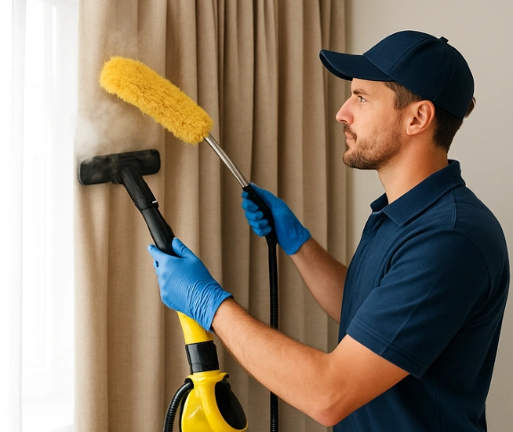 Trusted blind cleaning technician Matty Curtain Cleaning moonee-ponds-vic QLD