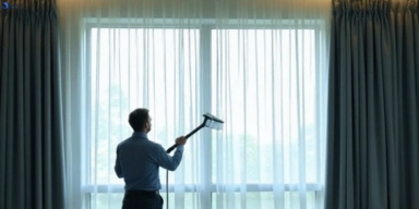Commercial curtain steam cleaning service moonee-ponds-vic hotels offices